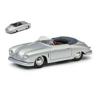 MODELLINO AUTO STATICO DIECAST PORSCHE 356 GMUND SILVER MODELLISMO SCALA 1:43