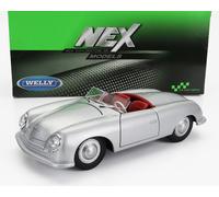 MODELLINO AUTO STATICO DIECAST PORSCHE 356 ROADSTER SPIDER CABRIOLET 1948 1/24