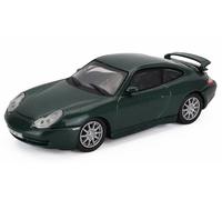 MODELLINO AUTO STATICO DIECAST PORSCHE 911 996 GT3 COUPE 1999 VERDE SCALA 1:43