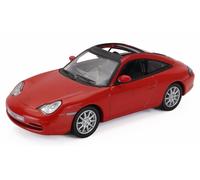 MODELLINO AUTO STATICO DIECAST PORSCHE 911 996 TARGA 2002 ROSSO SCALA 1:43