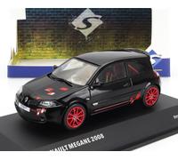 MODELLINO AUTO STATICO DIECAST RENAULT MEGANE RS R26 R 2008 NERO ROSSO 1/43