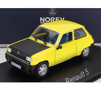 MODELLINO AUTO STATICO DIECAST RENAULT R5 COPA 1980 GIALLO NERO SCALA 1/43