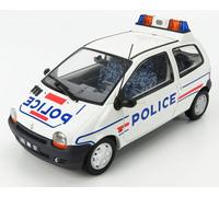 MODELLINO AUTO STATICO DIECAST RENAULT TWINGO POLICE 1995 MODELLISMO SCALA 1/18
