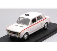 MODELLINO AUTO STATICO DIECAST RIO FIAT 128 TAXI MILANO 1972 BIANCO SCALA 1:43