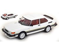 MODELLINO AUTO STATICO DIECAST SAAB 900 TURBO 1981 BIANCO MODELLISMO SCALA 1:18