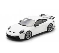 MODELLINO AUTO STATICO DIECAST SCHUCO PORSCHE 911 GT3 992 2021 BIANCO SCALA 1:12