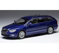 Skoda Superb Ii 3t 2008 Met.blue 1:43 Model IXO MODEL