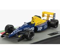 MODELLINO AUTO STATICO DIECAST TYRRELL F1 FORD 018 #4 1989 JEAN ALESI SCALA 1/43