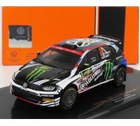 MODELLINO AUTO STATICO DIECAST VOLKSWAGEN POLO GTI R5 N.55 RALLY WALES 2019 1:43
