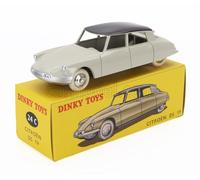 MODELLINO AUTO STATICO DINKY ATLAS CITROEN ID19 BREAK 1965 GRIGIO MARRONE 1/43