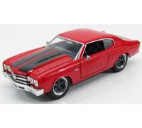 MODELLINO AUTO STATICO DOM'S CHEVY CHEVELLE 454SS 1970 FAST FURIOUS 4 SCALA 1:24