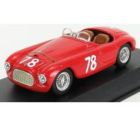 MODELLINO AUTO STATICO FERRARI 166MM BARCHETTA #78 COPPA SICILIA 1951 SCALA 1/43