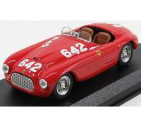MODELLINO AUTO STATICO FERRARI 166MM BARCHETTA TARUFFI MILLE MIGLIA 1949 1/43