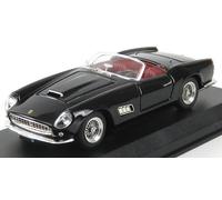 MODELLINO AUTO STATICO FERRARI 250 CALIFORNIA LWB SPIDER 1957 NERO SCALA 1/43