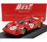 MODELLINO AUTO STATICO FERRARI 312P #57 PARSONS 24H LE MANS 1970 SCALA 1/43