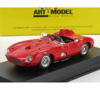 MODELLINO AUTO STATICO FERRARI 315S SPIDER #0 PROVA 1957 ROSSO SCALA 1/43