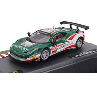 MODELLINO AUTO STATICO FERRARI 458 ITALIA GT3 #50 24H SPA 2015 SCALA 1:43