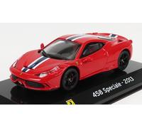 MODELLINO AUTO STATICO FERRARI 458 SPECIALE 2013 - CON VETRINA ROSSO SCALA 1/43