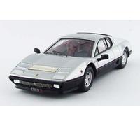 MODELLINO AUTO STATICO FERRARI 512 BB 1976 SILVER/NERO MODELLISMO SCALA 1:43