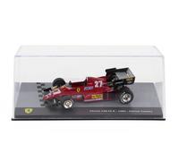 MODELLINO AUTO STATICO FERRARI F1 126 C2B 1983 PATRICK TAMBAY CON VETRINA 1/43