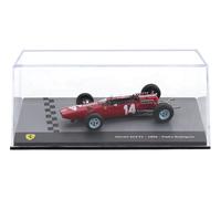 MODELLINO AUTO STATICO FERRARI F1 512 1965 PEDRO RODRIGUEZ CON VETRINA 1/43