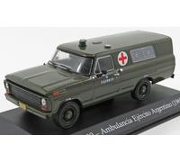 MODELLINO AUTO STATICO FORD F-100 VAN AMBULANZA ESERCITO ARGENTINA 1969 1/43