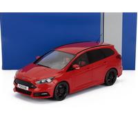 MODELLINO AUTO STATICO FORD FOCUS ST TURNIER 2014 ROSSO MODELLISMO SCALA 1:18
