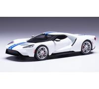Ford Gt Hellcat 2017 White / Blue 1:43 Model IXO MODEL