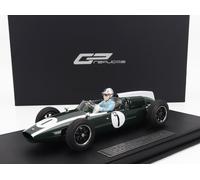 MODELLINO AUTO STATICO GP REPLICAS COOPER F1 T53 BRABHAM SILVERSTONE 1960 1/18