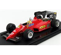 MODELLINO AUTO STATICO GP REPLICAS FERRARI F1 126C4 #27 1984 ALBORETO SCALA 1/18