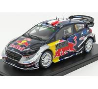 MODELLINO AUTO STATICO HACHETTE FORD FIESTA WRC OGIER RALLY MONTECARLO 2017 1:24
