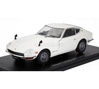 MODELLINO AUTO STATICO HACHETTE NISSAN FAIRLADY 240Z COUPE 1971 BIANCO 1/24