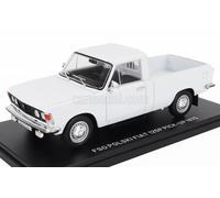 MODELLINO AUTO STATICO HACHETTE POLSKI FIAT 125P PICK-UP 1975 BIANCO SCALA 1/24