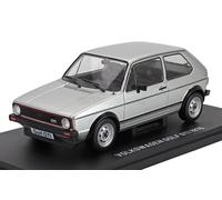 MODELLINO AUTO STATICO HACHETTE VOLKSWAGEN GOLF GTI 1976 BLISTER BOX SILVER 1/24