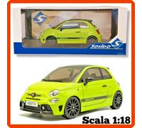 Modellino auto statico in scala 1/18 FIAT F595 ABARTH 2023 Solido modellismo