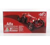 MODELLINO AUTO STATICO ITALERI ALFA ROMEO 8C 1931 ROSSO MODELLISMO SCALA 1/12