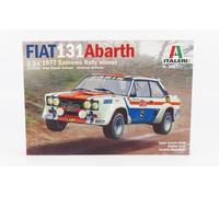MODELLINO AUTO STATICO ITALERI FIAT 131 ABARTH ANDRUET RALLY SANREMO 1977 1:24