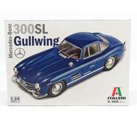MODELLINO AUTO STATICO ITALERI MERCEDES 300SL GULLWING ALI DI GABBIANO 1954 1/24