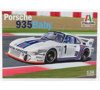 MODELLINO AUTO STATICO ITALERI PORSCHE 935 MARTINI ICKX 24H DAYTONA 1977 1/24
