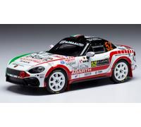 2022 Fiat Abarth 124 RGT WRC Nº52 Gobbin/Grimaldi Rally Monte Carlo 1:43 IXO Mod