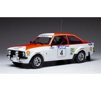 MODELLINO AUTO STATICO IXO FORD ESCORT VATANEN #4 1000 LAGHI RALLY 1977 1/18