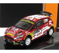 MODELLINO AUTO STATICO IXO FORD FIESTA R5 MKII RALLY ACROPOLIS 2021 PROKOP 1/43