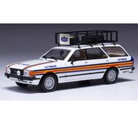 ixo Modellino auto statico Ford Granada Mk II Turnier Rothmans Rally Assistance 1980 1:43