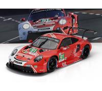 MODELLINO AUTO STATICO IXO PORSCHE 911 991-2 RSR 24H LE MANS 2020 BRUNI LEITZ