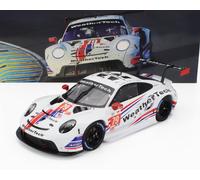 MODELLINO AUTO STATICO IXO PORSCHE 911 991 RSR LE MANS 2022 MACNEIL SCALA 1/18