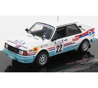 MODELLINO AUTO STATICO IXO SKODA 130LR RALLY ACROPOLIS 1986 KVAIZAR SCALA 1/43
