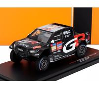 MODELLINO AUTO STATICO IXO TOYOTA GR DKR HILUX DE VILLIERS RALLY DAKAR 2024 1/43