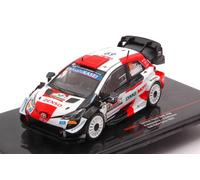 2021 Toyota Yaris WRC Nº69 Rovanperä/Halttunen Rally Ypres 1:43 IXO Models RAM80