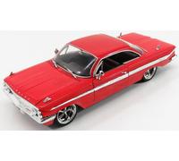 MODELLINO AUTO STATICO JADA DOM'S CHEVY IMPALA FAST FURIOUS 8 ROSSO SCALA 1:24