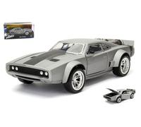 MODELLINO AUTO STATICO JADA DOM'S ICE DODGE CHARGER R/T FAST FURIOUS GRIGIO 1/24